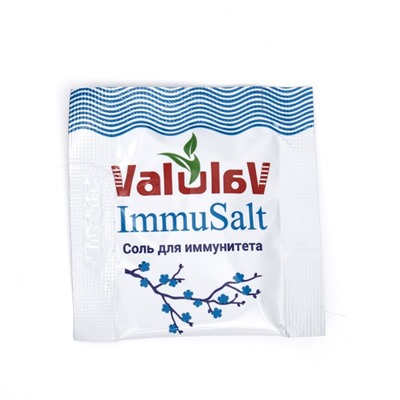 Соль для иммунитета ValulaV ImmuSalt, 50 саше-пакетов по 3 г